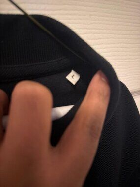 ami paris Black Polo Shirt